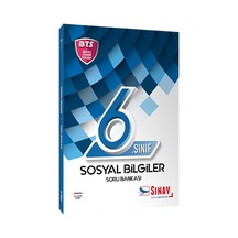 6.Sınıf Sosyal Bilgiler Soru Bankası- Sınav Dergisi Yayınları