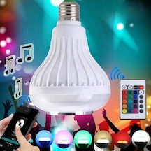 Hoparlör Ve Led Lamba Uzaktan Kumandalı Ampül Lisinya