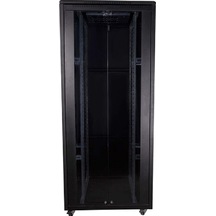 47U 800X1000 19'' Inc Termostatlı 4 Fanlı Rack Kabin Pro Model