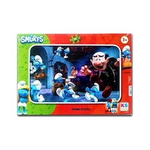 Ks Games Smr 704 The Smurfs Frame Yapboz/puzzle 24 Parça 3+