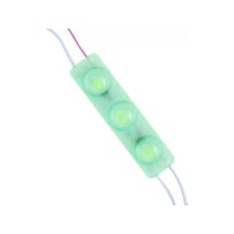 12 Volt 1.5 Watt Yeşil Yanıp Sönen Parlak Tek Renk 2835 69 X 16 Mm Ip65 160 180 Lümen 160 Derece Modül Led Çok Renkli