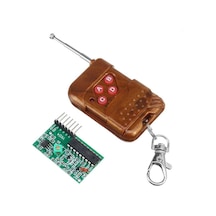 Makermarketim-4 Kanallı Uzaktan Kumandalı Rf Modülü Alıcı Verici