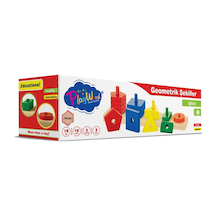 Play Wood Ahşap Geometrik Şekiller 16 Parça Ony-305