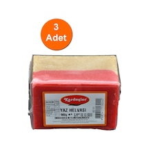 Kardeşler Kırmızı Yaz Helvası 3 x 900 G