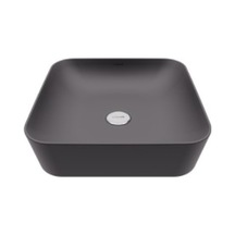 Creavit Ultra Kare Çanak Lavabo 40 CM Mat Antrasit Ul040-00Am