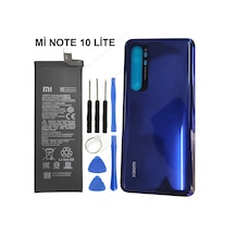 Xiaomi Mi Note 10 Lite Arka Cam Pil Kapağı Batarya Kapağı + Pil
