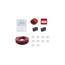 Codesec 10 Bölgeli Konvensiyonel Sertifikalı Yangın Alarm Seti