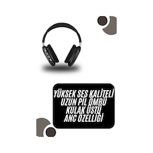 Zenvia Kulak Üstü Kablosuz Bluetooth Kulaklık Yumuşak Süngerli Sd Kart Girişli Znv2026