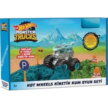 Barbie Mattel Hot Wheels Monster Trucks Kınetik Kum Oyun Seti Hhj36