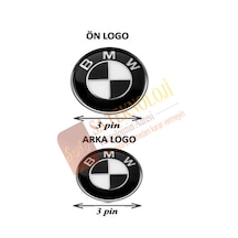 Bmw F20 Kasa Kaput Ve Bagaj Logosu Siyah Beyaz 2li F20-f21 Kasa