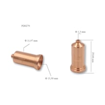 Trafimet S 125 1,3mm Uzun Plazma Kesim Memesi Pd0279-13