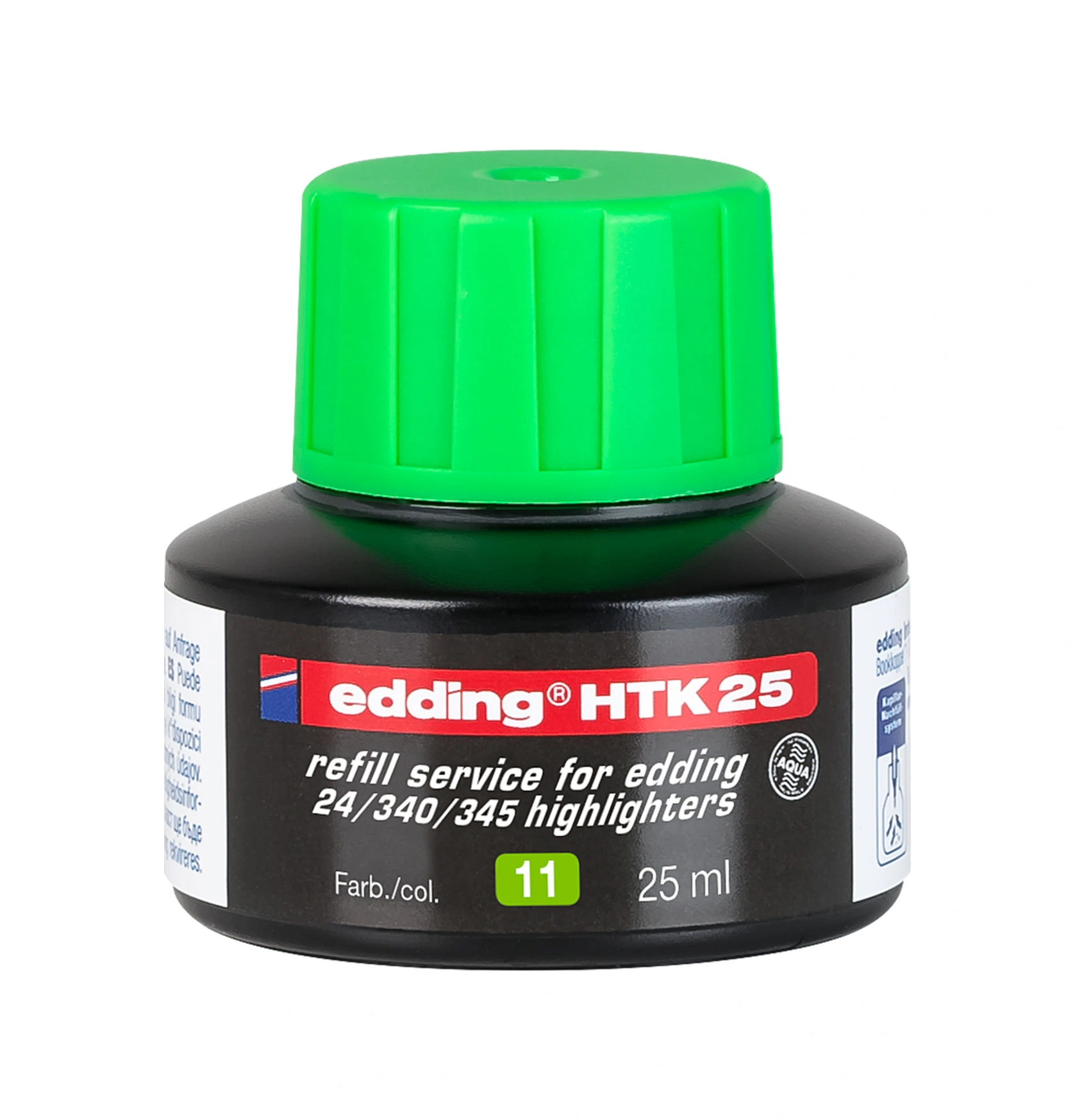 Htk-25 Yeşil Fosforlu Kalem Mürekkebi 25 Ml Yeşil