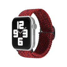 Watch 38mm Star Kordon - Siyah-bordo