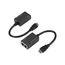 Hdmi Rj45 Cat5e 6 Extender Uzatıcı Uzatma Aparatı Adaptör