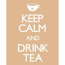 Mini Poster Keep Calm And Drink Tea