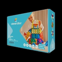 Cleverclixx Original Başlangıç Seti Manyetik Bloklar, Intense 60 Parça