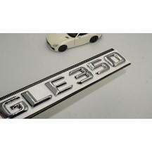 Gle 350 Uyumlu Bagaj Krom Metal 3m 3d Yazı Logo