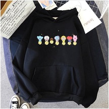 Bt21 Kapşonlu Sweatshirt