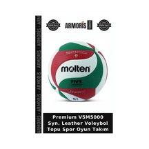 Premium V5m5000 Syn. Leather Voleybol Topu Spor Oyun Takım Çok Renkli