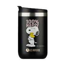 Les Artistes Paris Isı Yalıtımlı Çelik Termos Mug 350ml Happy Snoopy Çok Renkli