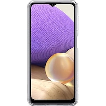 Samsung Galaxy A32 Uyumlu Şeffaf Kılıf Minies 3 Tasarımlı