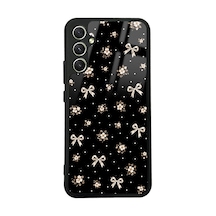 Galaxy Uyumlu A34 Kılıf Kamera Lens Korumalı Desenli Silikon Üstün Koruma Pazarplus Gold