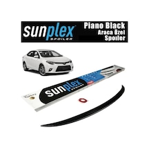 Spoiler Parlak Siyah Corolla 2013 2017 2025101 Sunplex