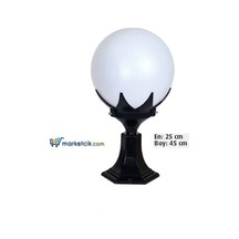 40X25 25 Lik Yapraklı Glop Model Set Üstü Park Bahçe Aydınlatma (543895646) Diğer