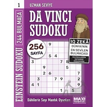 Da Vinci Uzman Sudoku 1 Maxi Yayıncılık