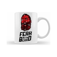 James Harden Fear The Beard Kupa Bardak Porselen No23534 Karışık