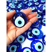 Cam Nazar Boncuğu 0 No 10 Adet 4 Cm