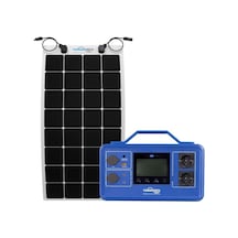 Tommatech Güç İstasyonu Paketi - 512wh Taşınabilir Güç Kaynağı + 110wp Flexible Güneş Paneli