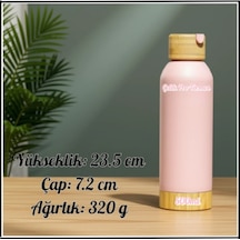 Uyguna-yakala 500 Ml Somon Çelik Termos-erm.177