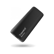 TWINMOS EXTERNAL SSD 1TB USB3.2/TYPE-C SIYAH  HARICI SSD PSSDGGBM