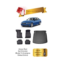 Bmw 3 Serisi F30 2012-2019 Araca Özel 4d Havuzlu Paspas Ve Bagaj Havuzu Set Hediyeli