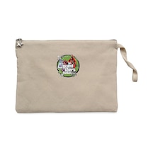 GTA Robbers Krem Clutch Astarlı Cüzdan / El Çantası Krem