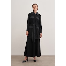 Aker 24aw18179111 Küçük Beden Kap Siyah