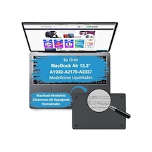 Macbook Air M1 Kılıfı 13.3 İnç A2337 A2179 A1932 Uyumlu Sol Beyin Sağ Beyin Desenli Sert Kapak Koruyucu Kılıf Eğitim Sanat Bilim Temalı Uv Baskılı Hard Case Beyaz