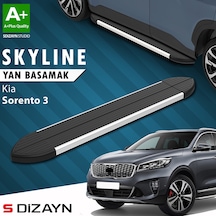 S-dizayn Kia Sorento 3 Skyline Aluminyum Yan Basamak 183 Cm 2014-2020 A+ Kalite