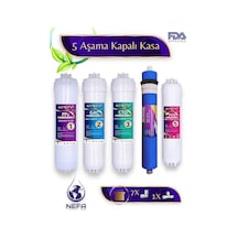 İhlas Aura Cebilon Plus Silver Platinum Uyumlu 5'li Filtre Seti