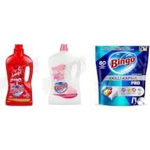 Bingo Yüzey Tem. Fresh 2.5 Lt + Yüzey Tem. Fresh 2.5 Lt + Tablet Pro 80'li 3'lü Set Diğer