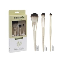 Nascita Eco Essential Make Up Brush Makyaj Fırça Seti 3lü