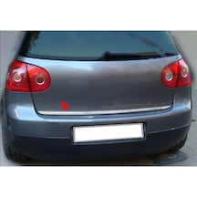 Woc Chrome Vw Golf 5 Krom Bagaj Alt Çıta 2004-2009 Paslanmaz Çeli