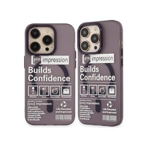 Apple İphone 14 Pro Kılıf Apollo Magneticsafe Desenli Kapak - Apollo Mor - 6 0.2M-Çok Renkli