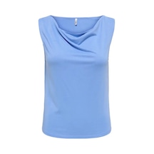 Only Onlhannah Regular Fit Degaje Yaka Atlet Bayan Atlet 15375269 Mavi