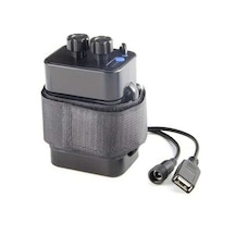 Besthome1 Usb Dc Çift Şarj Portlu 6 Hücreli 18650 Pil Kutusu, Aşırı Şarj Koruması, Lehim Gerektirmez