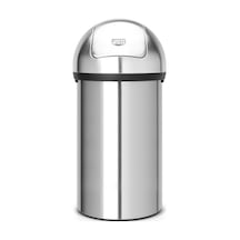 Brabantia Çöp Kutusu Büyük Boy 60 Litre Push Bin Matt Steel 48452
