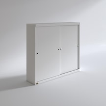 Kenzlife Gardırop Sürgülü Kapaklı Kapılı 200 Papatya Byz Gardolap Dolap