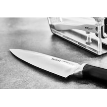 Tefal Ever Sharp Bileyicili Paslanmaz Çelik Şef Bıçak 16.5 CM - 2 Gri