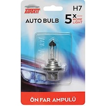 2 Adet Autokit Oto Ampul 12v H7
